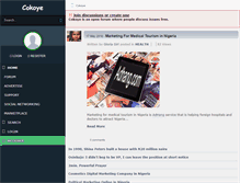 Tablet Screenshot of cokoye.com